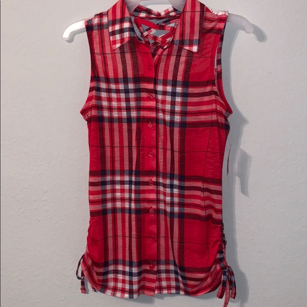 Plaid Muscle Shirt